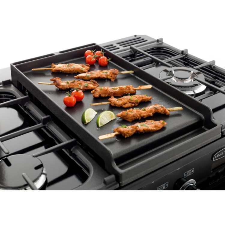 Rangemaster Infusion 90cm Dual Fuel Range Cooker - Black