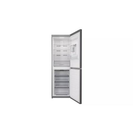 Refurbished Indesit INFC850TI1SAQUA1 Freestanding 322 Litre 50/50 Fridge Freezer Silver 