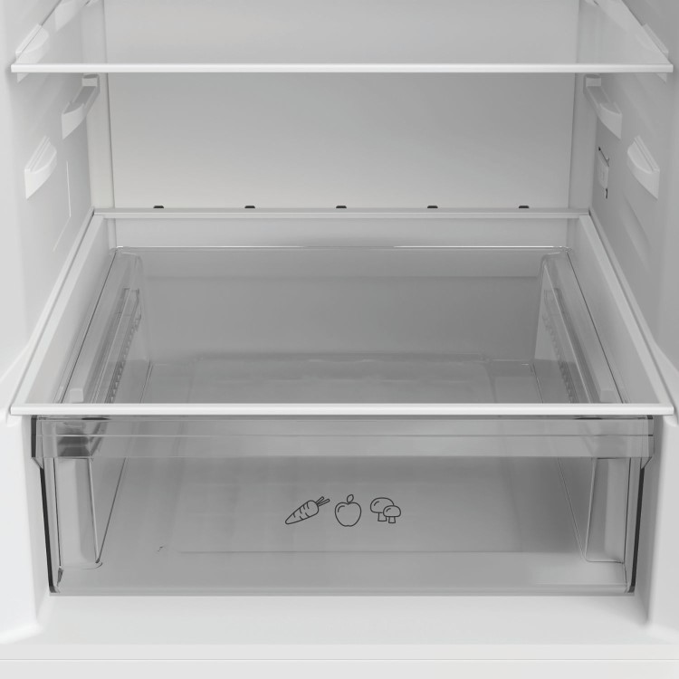 Indesit 301 Litre 60/40 Freestanding Fridge Freezerr - Silver