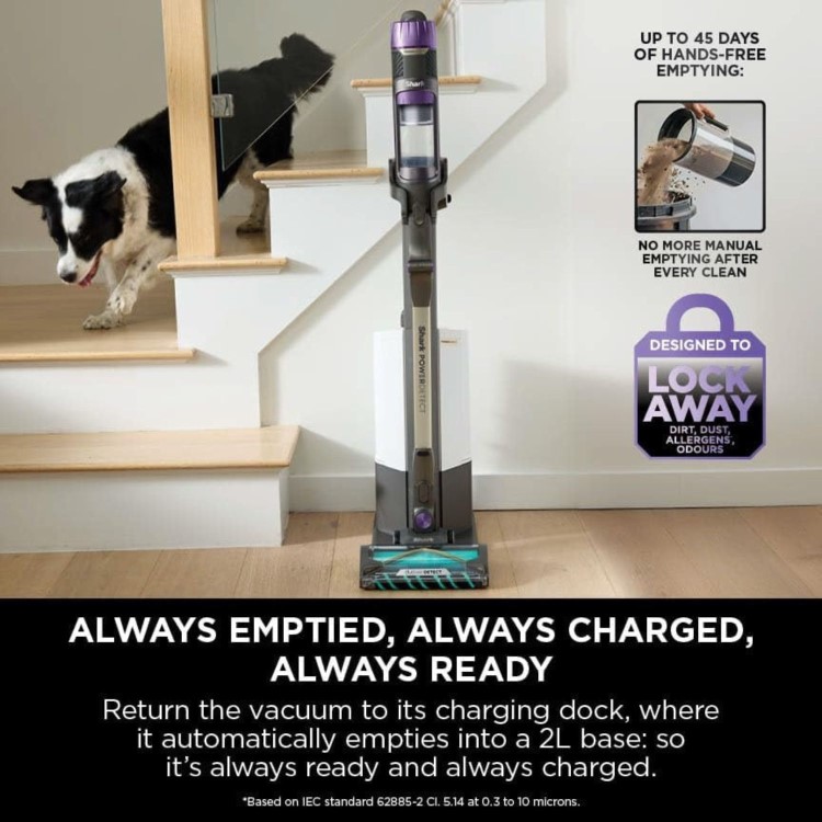 Shark PowerDetect Clean & Empty Cordless Pet Vacuum Cleaner