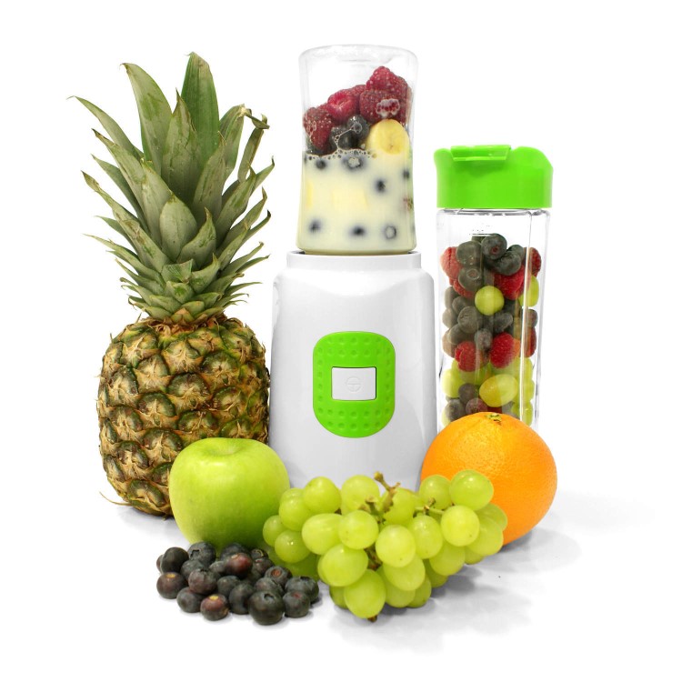 electriQ Active Sports Blender - Includes 2 Free Bottles - BPA Free 350W