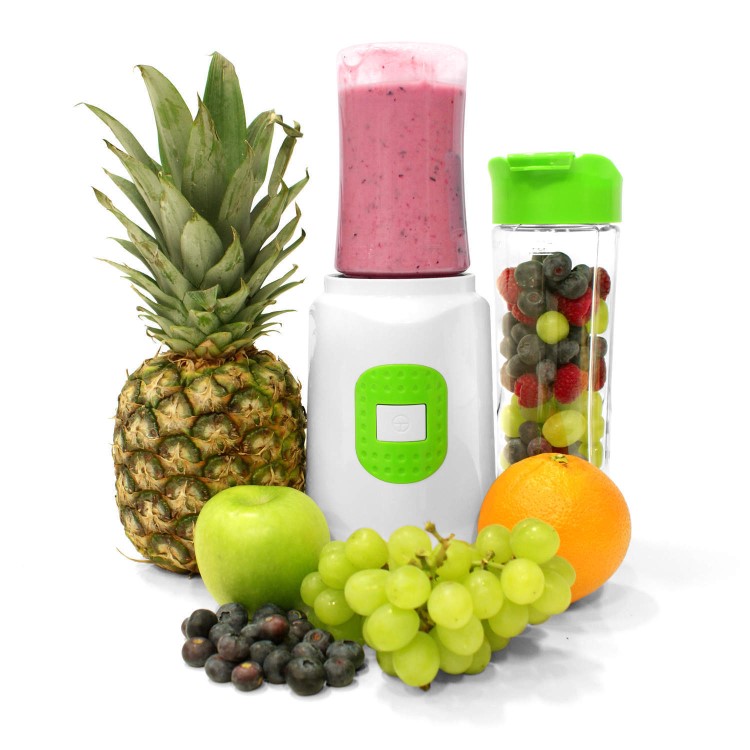 electriQ Active Sports Blender - Includes 2 Free Bottles - BPA Free 350W