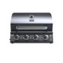 Boss Grill Texas Lone Star 4 Burner Built In Gas BBQ Grill - Black