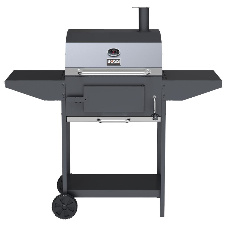 Boss Grill Tennessee - Charcoal Grill with Chimney Smoker BBQ