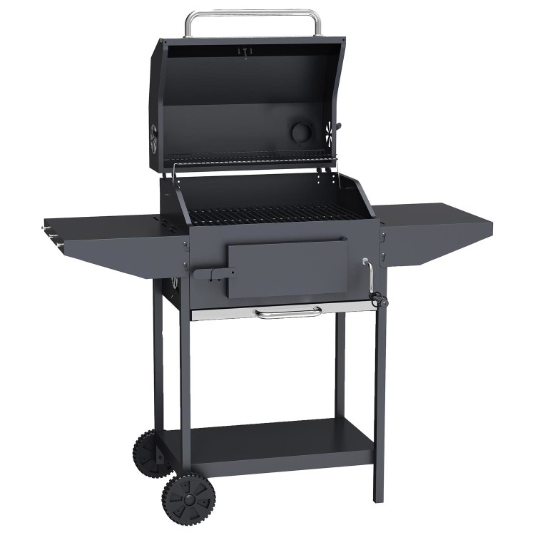 Boss Grill Tennessee - Charcoal Grill with Chimney Smoker BBQ