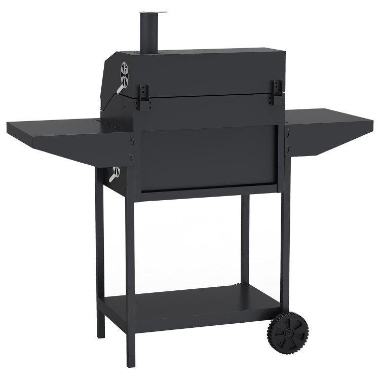 Boss Grill Tennessee - Charcoal Grill with Chimney Smoker BBQ