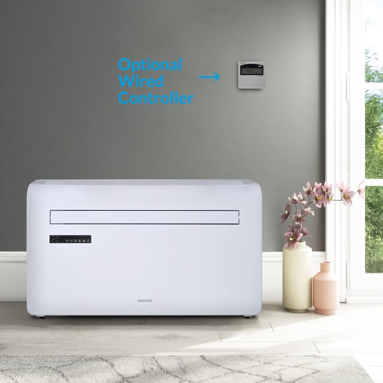 Refurbished electriQ iQool 10000 BTU Wall Mounted Air Conditioner with Heating Function