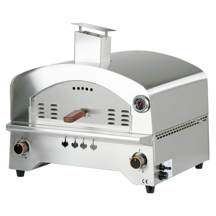 Boss Grill 12 Inch Portable Gas Pizza Cooker with Stone