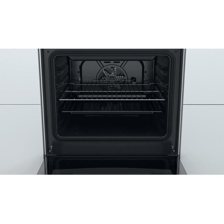 Indesit 60cm Dual Fuel Cooker - Silver