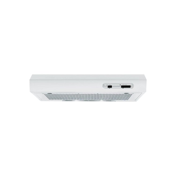 Indesit 60cm Visor Cooker Hood - White