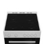 Indesit 60cm Twin Cavity Electric Cooker - White