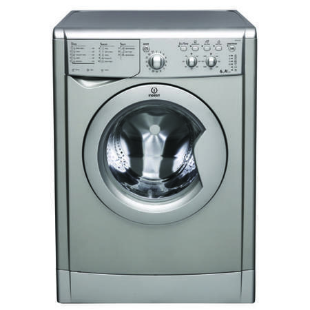 Indesit IWC6145S 6kg 1400 Spin Freestanding Washing Machine - Silver