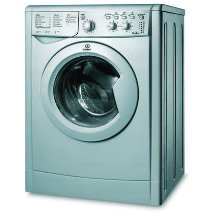 Indesit IWC6145S 6kg 1400 Spin Freestanding Washing Machine - Silver