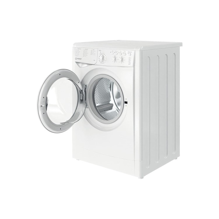 Refurbished Indesit IWC81283WUKN Freestanding 8KG 1200 Spin Washing Machine