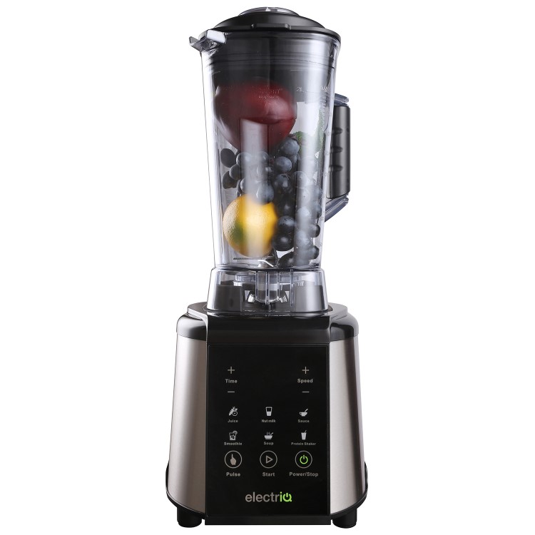 GRADE A1 - electriQ iQMix-Platinum Premium Home Nutrition Centre and Professional Blender with Digital Control panel 