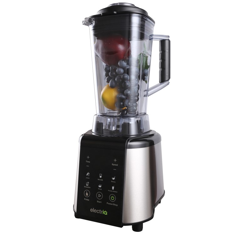 GRADE A1 - electriQ iQMix-Platinum Premium Home Nutrition Centre and Professional Blender with Digital Control panel 