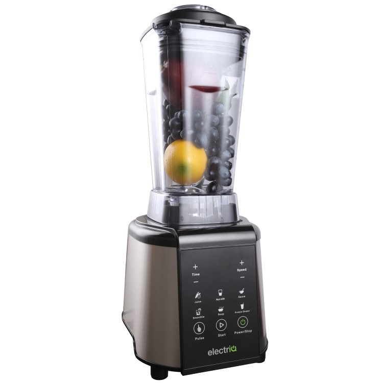 GRADE A1 - electriQ iQMix-Platinum Premium Home Nutrition Centre and Professional Blender with Digital Control panel 