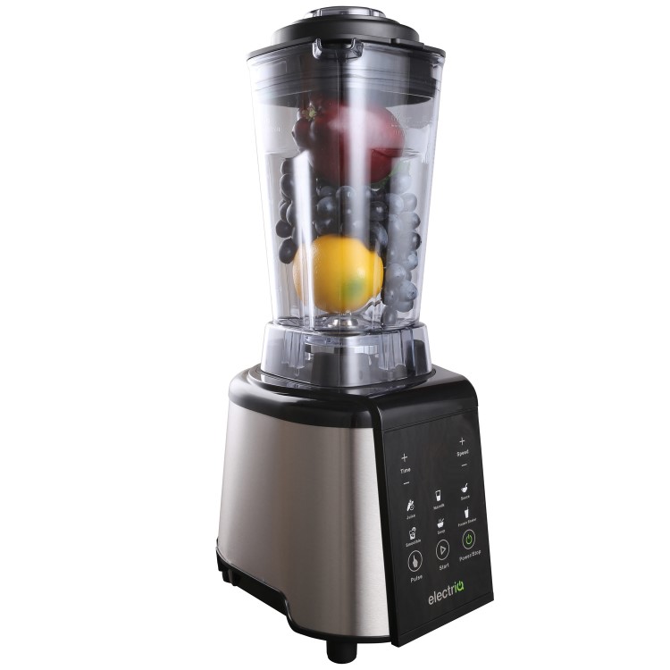 GRADE A1 - electriQ iQMix-Platinum Premium Home Nutrition Centre and Professional Blender with Digital Control panel 