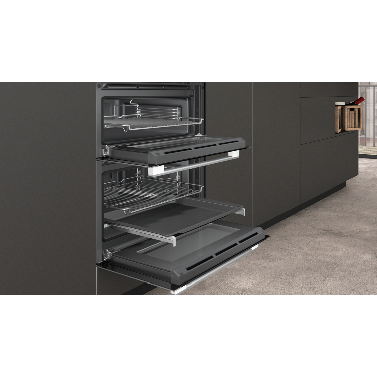 Neff N50 Built Under Electric Double Oven - Stainless Steel