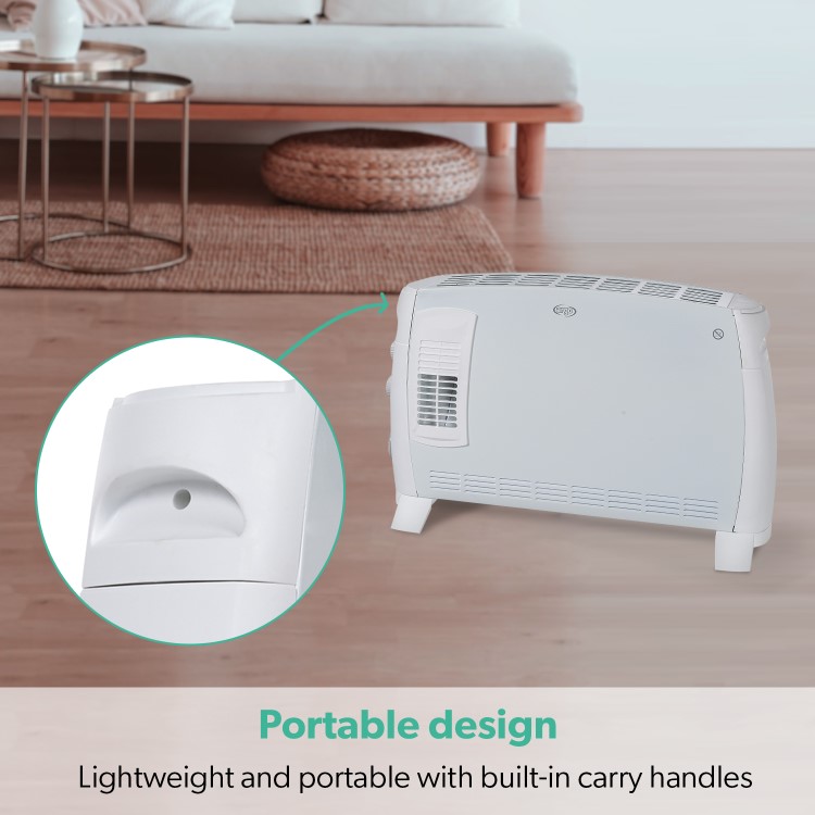 Argo 2000W Convector Heater with Turbo Fan and Timer. SPECIAL OFFER THIS WEEK ONLY!