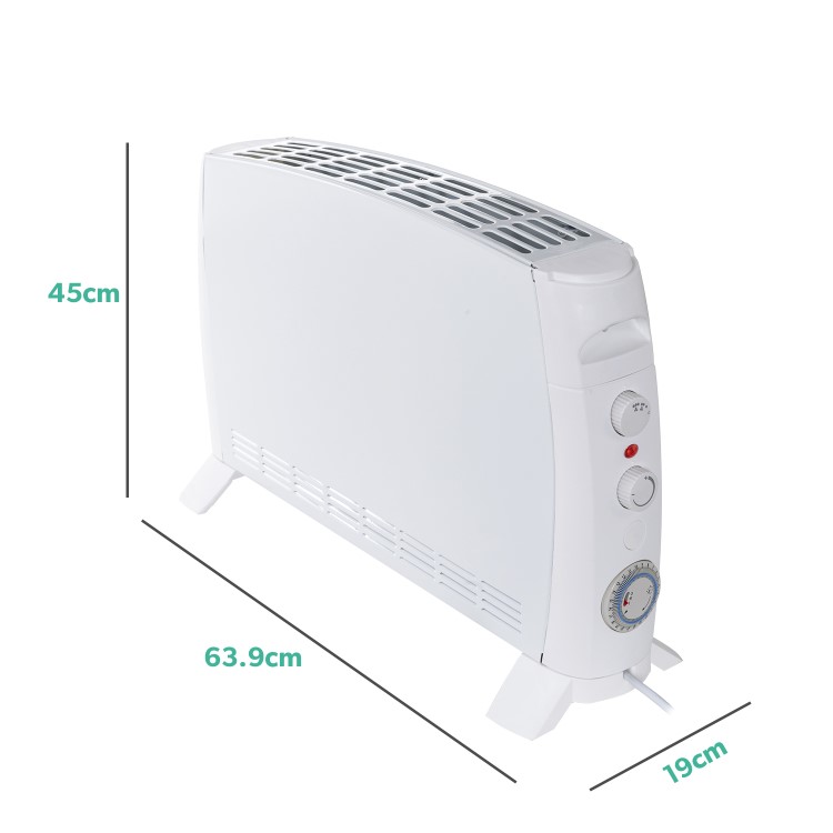 Argo 2000W Convector Heater with Turbo Fan and Timer. SPECIAL OFFER THIS WEEK ONLY!