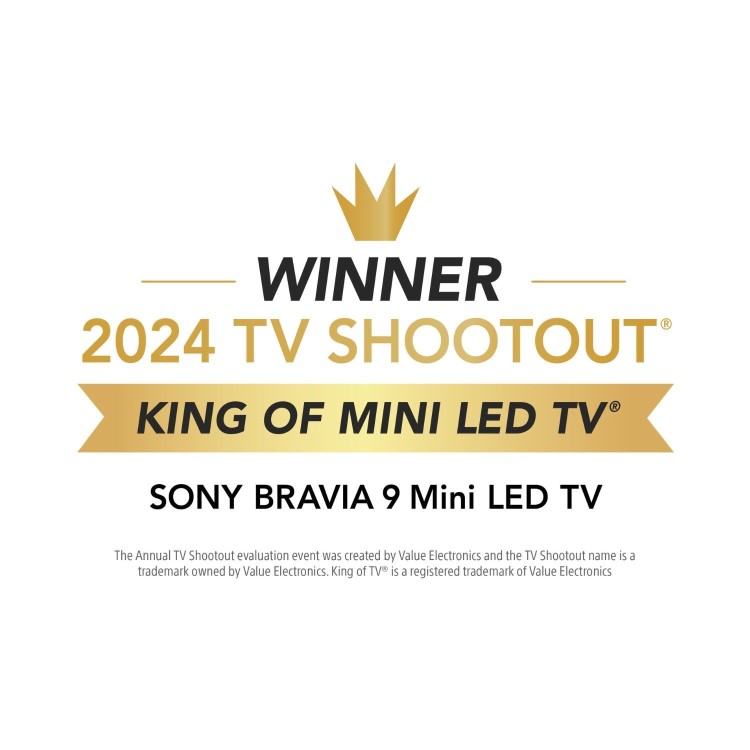 Sony BRAVIA 9 XR90P 75 inch Smart Mini LED 4K Ultra HD QLED TV