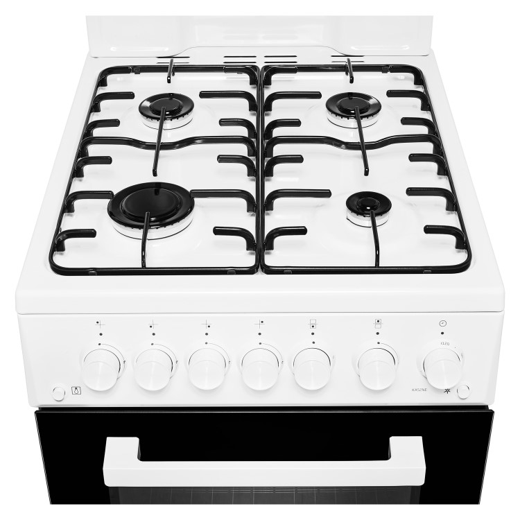 Beko 50cm Gas Cooker With Eye Level Grill - White