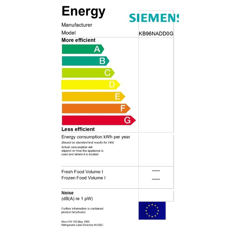 Siemens iQ500 381 Litre 70/30 Integrated Fridge Freezer 