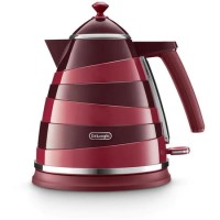 Delonghi Avvolta 1.7L Kettle - Red & Burgundy