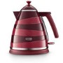 Delonghi Avvolta 1.7L Kettle - Red & Burgundy