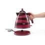 Delonghi Avvolta 1.7L Kettle - Red & Burgundy