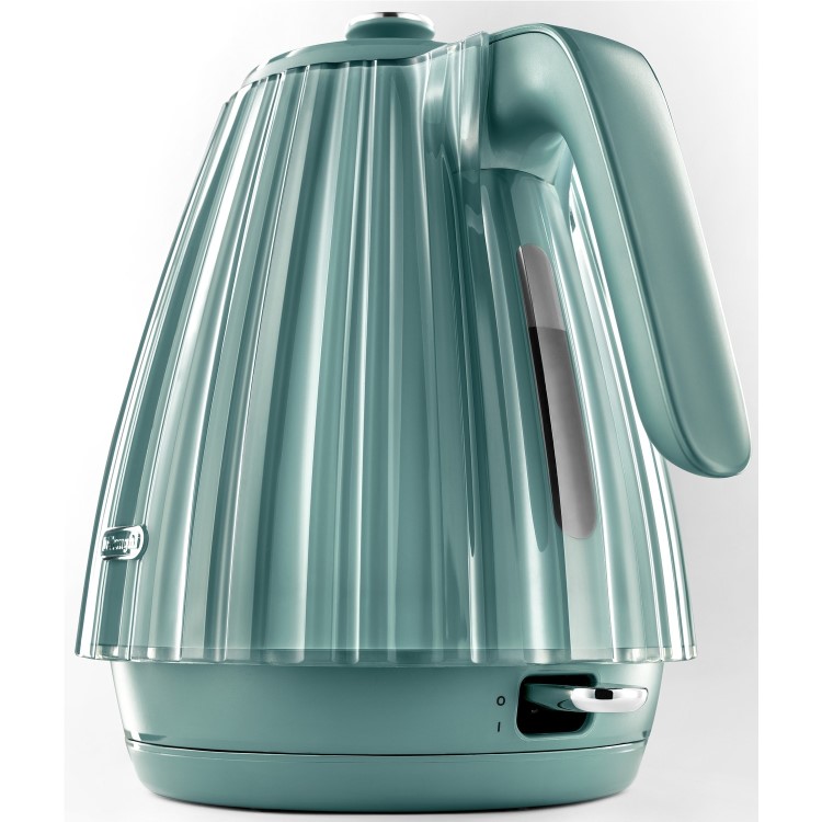 Delonghi Ballerina 1.7L 3kW Cordless Kettle - Laguna Green