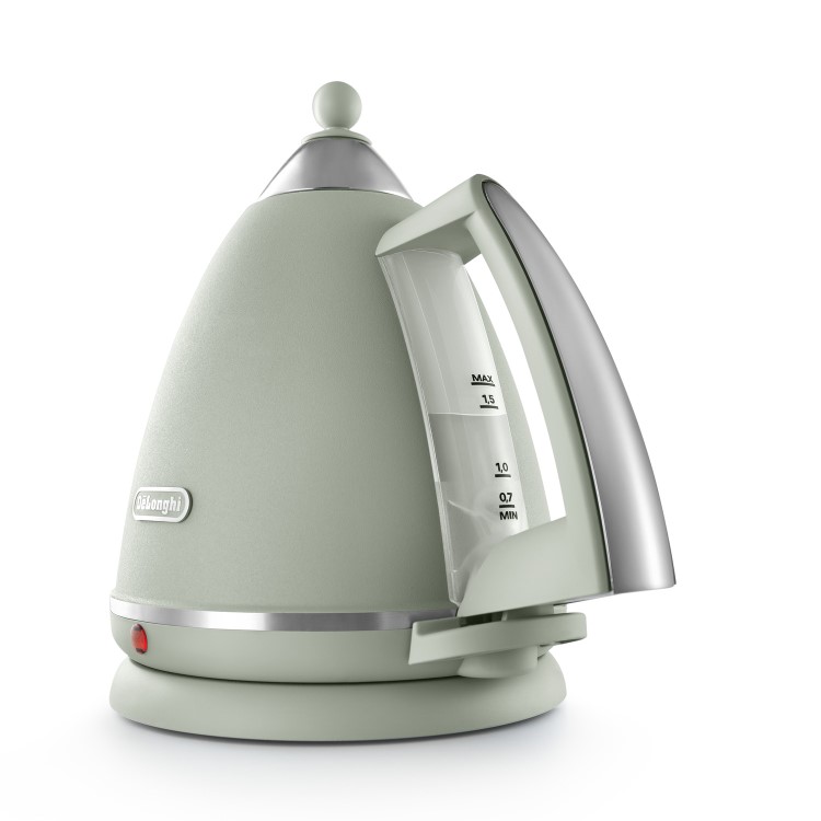 Refurbished Delonghi Argento Flora 1.7L Kettle Green