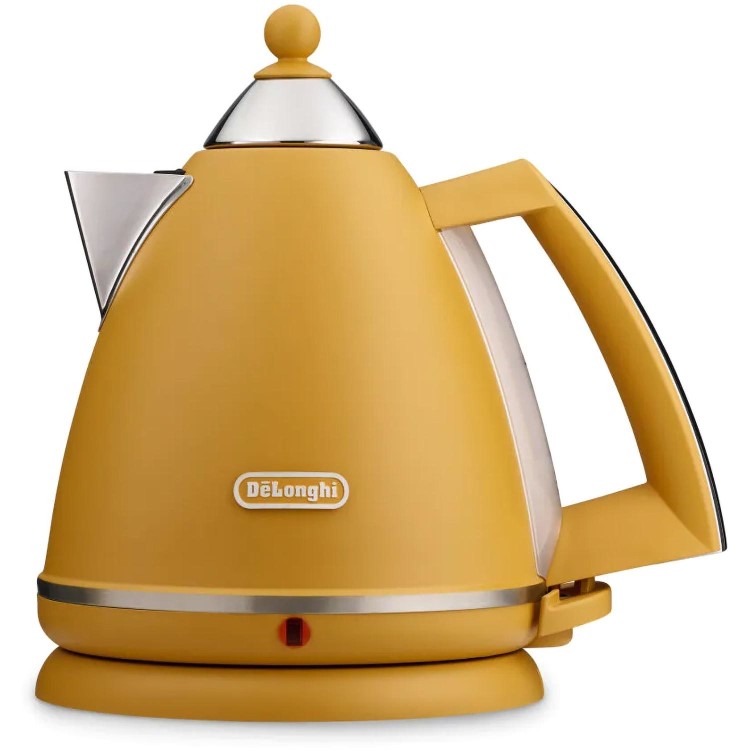 Refurbished Delonghi Argento Silva 1.7L Kettle Yellow