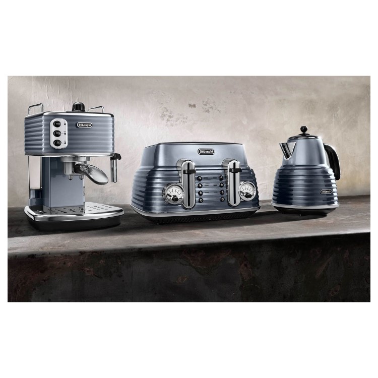 Delonghi De Longhi KBZ3001.GY Scultura Cordless Kettle - Grey