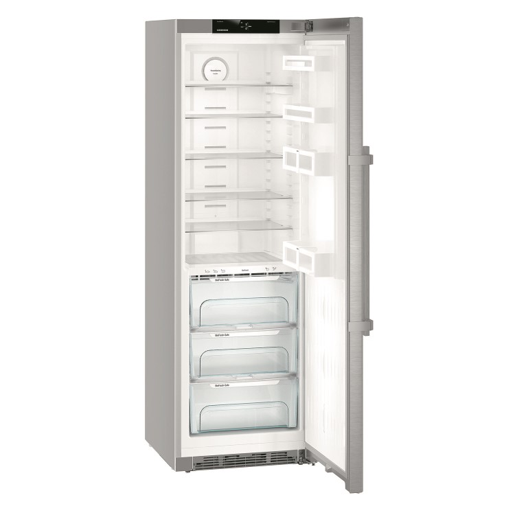 Liebherr 366 Litre Comfort BioFresh Freestanding Fridge - Smart Steel 