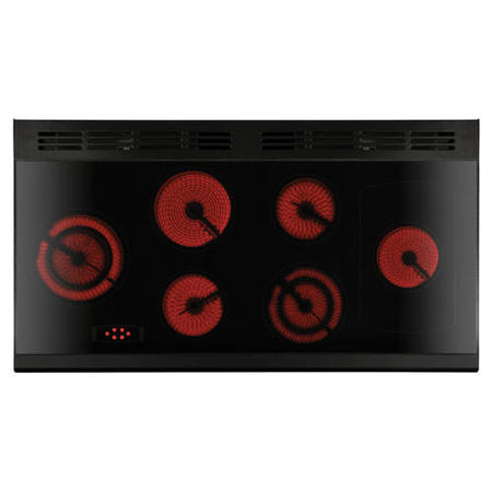 Rangemaster Kitchener 110cm Electric Range Cooker - Black