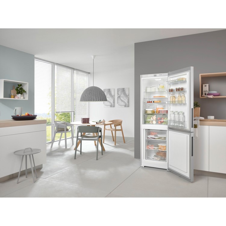 Miele KD28032Edo Stainless Steel Effect Freestanding Fridge Freezer