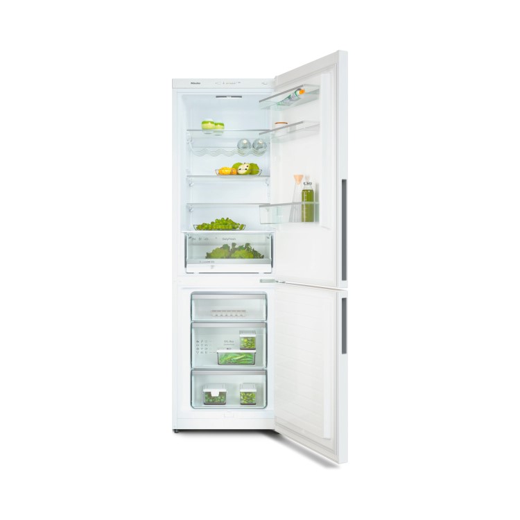 Refurbished Miele KD4072E Freestanding 308 Litre 60/40 Frost Free Fridge Freezer With VarioRoom White