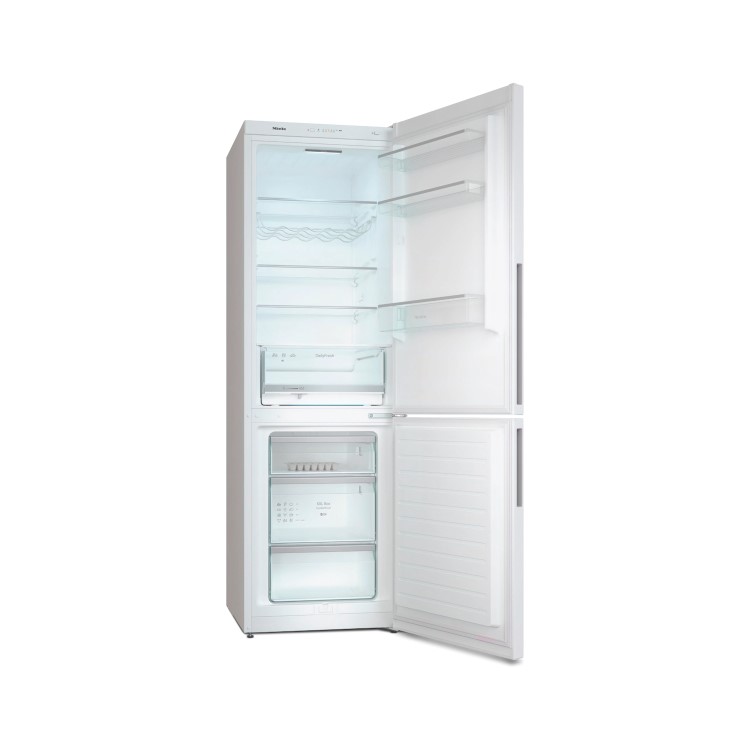 Refurbished Miele KD4072E Freestanding 308 Litre 60/40 Frost Free Fridge Freezer With VarioRoom White