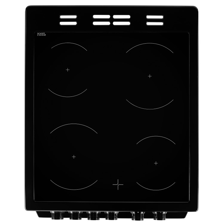 Beko 50cm Double Cavity Electric Cooker - Black