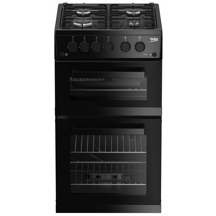 Beko 50cm Gas Cooker - Black