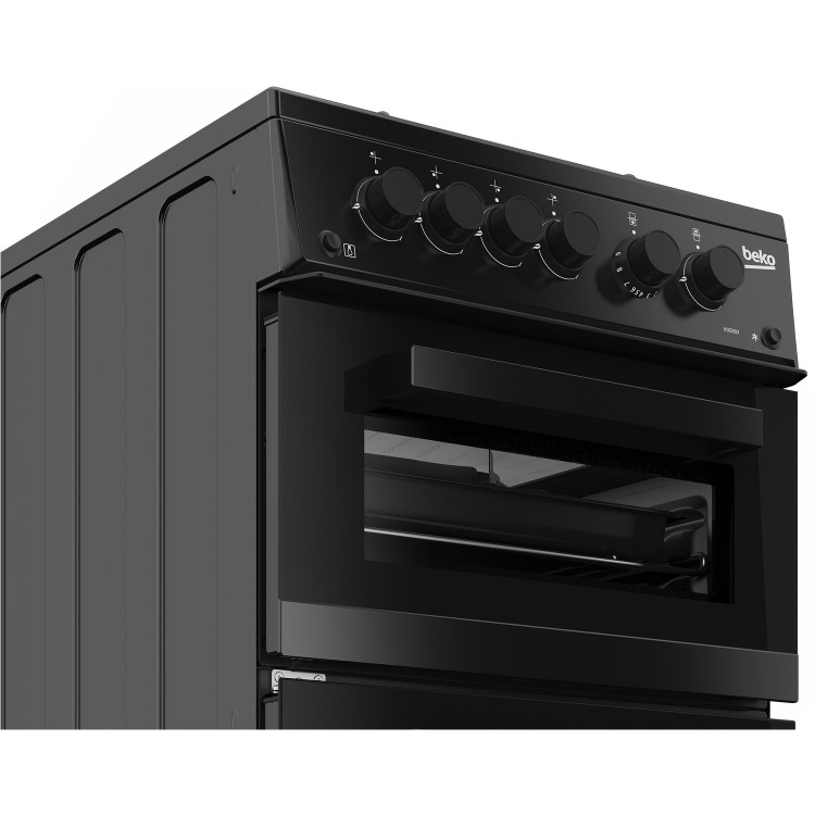 Beko 50cm Gas Cooker - Black