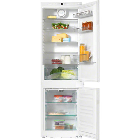 Miele KDN37132iD 54cm Wide Frost Free 70-30 Integrated Upright Fridge Freezer - White