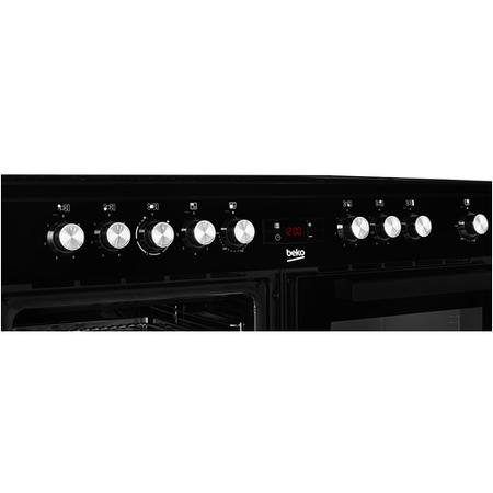 Beko 100cm Electric Range Cooker - Black