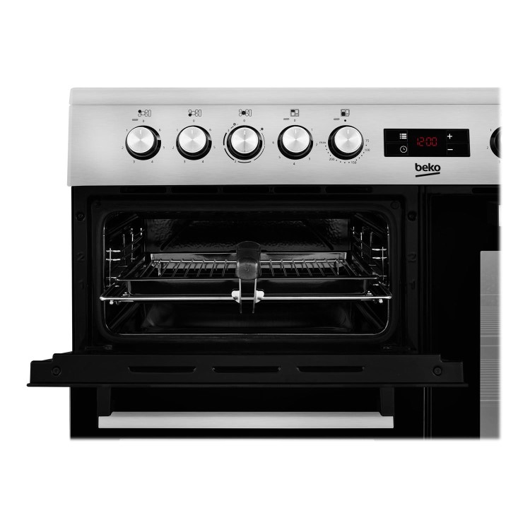 Beko 100cm Electric Range Cooker - Stainless Steel