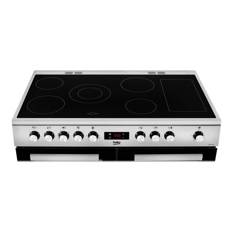 Beko 100cm Electric Range Cooker - Stainless Steel