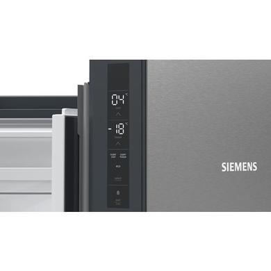 Siemens iQ300 605 Litre Four Door American Fridge Freezer - Stainless Steel 