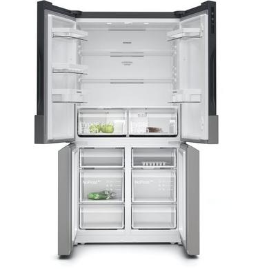 Siemens iQ300 605 Litre Four Door American Fridge Freezer - Stainless Steel 