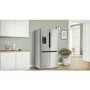 Bosch Series 6 574 Litre Four Door Freestanding Fridge Freezer - Brushed Steel